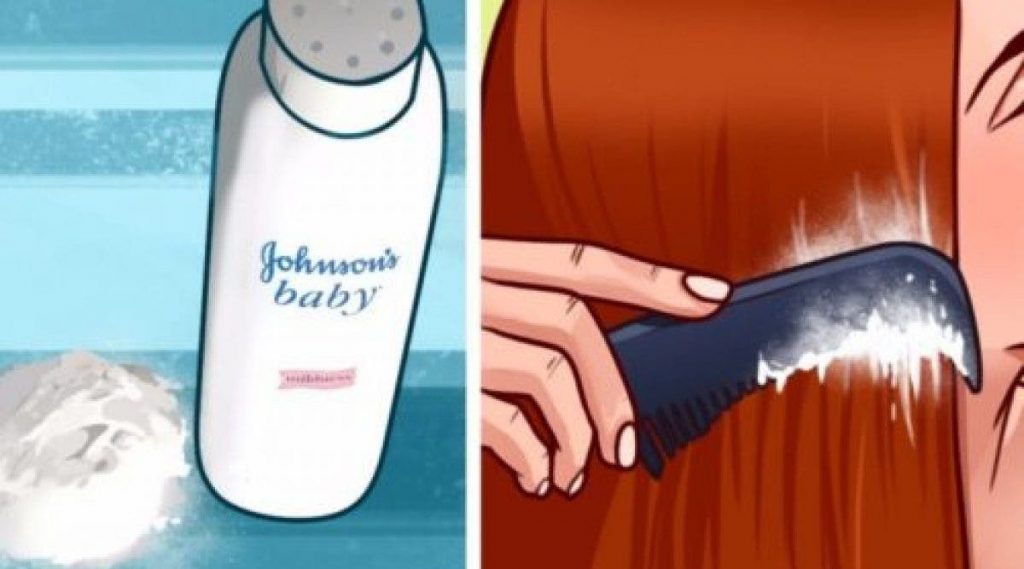 Talc cheveux avantage