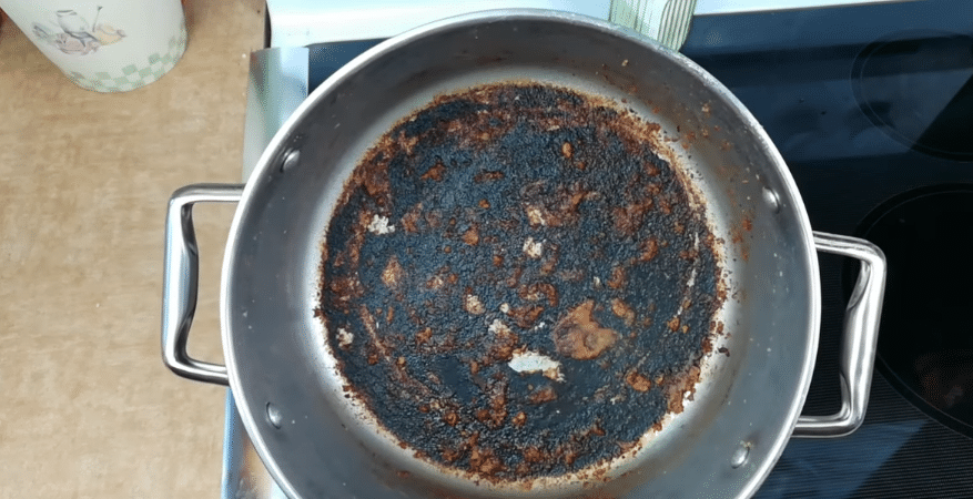 casserole brûlée