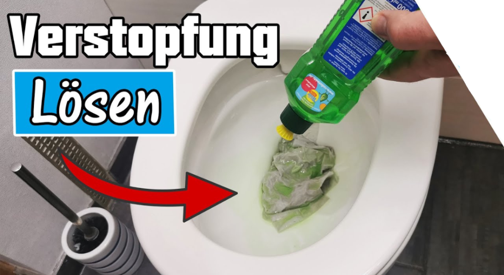 Klo verstopft? 4 Methoden um die WC Verstopfung schnell zu lösen 🚽 Haustipps