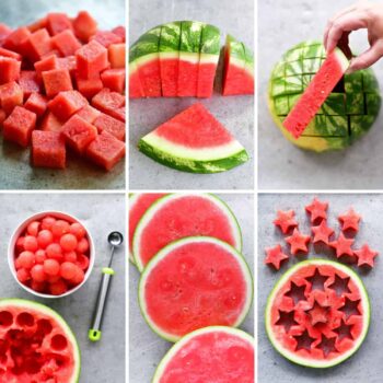 So schneidest du eine Wassermelone: Ein ausführliches Tutorial