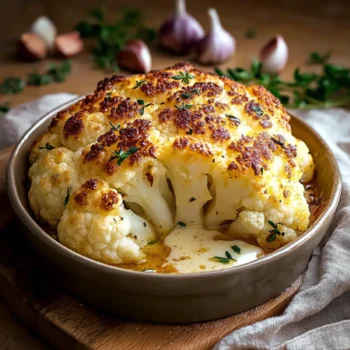 🥦 Unwiderstehlicher ganzer Röst-Blumenkohl in Butter (Fertig in 50 Min)