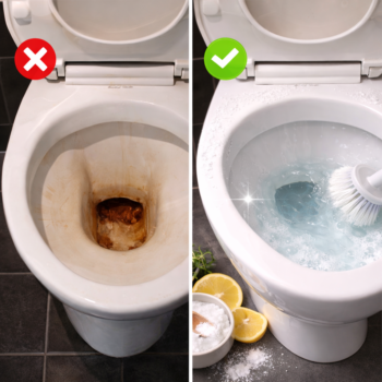 ✨ Diese 1 natürliche Methode macht deine Toilette wieder strahlend weiß!