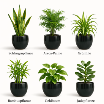 🌿 6 Luftreinigende Zimmerpflanzen für ein gesünderes Zuhause 🏡✨