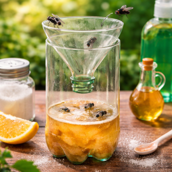 Fliegenfalle selber bauen: Der einfache Trick mit der Plastikflasche, der wirklich funktioniert🪰🍃