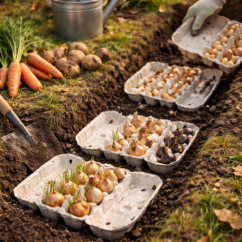 🌱 Eierkartons im Garten vergraben: Der clevere Trick für einen gesunden Boden