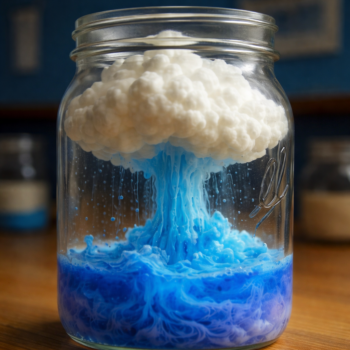 Dieses einfache Experiment zeigt Kindern, wie Regen wirklich entsteht 🌧️😳