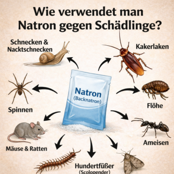 Natürliche Schädlingsabwehr mit Natron: Diese einfachen Tricks wirken wirklich 🏡✨