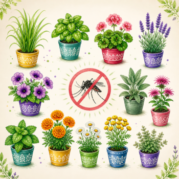 🌿 Diese Pflanzen können Mücken fernhalten – was wirklich hilft (und wie du es richtig nutzt) 🦟✨