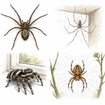 🕷️ Spinnen im Haus: Warum sie nützlicher sind, als viele denken – Fakten & natürliche Tipps