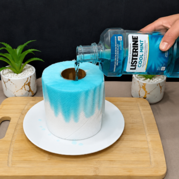 DIY-Raumduft selber machen: Listerine auf Toilettenpapier gegen unangenehme Gerüche