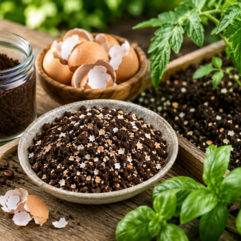 ☕ Kaffeesatz + Eierschalen: Der natürliche Boden-Booster für gesunde Pflanzen 🌿