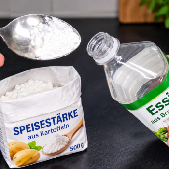 😲 Stärke in Essig geben? Was dieser ungewöhnliche Haushaltstrick wirklich bringt