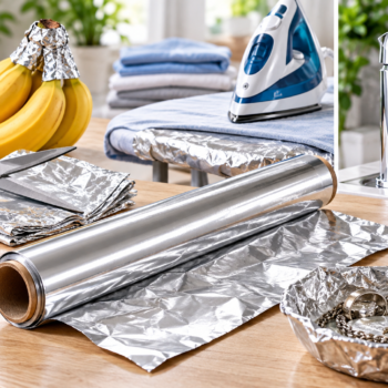 🏠 Alufolie im Haushalt: 12 überraschende Tricks – welche wirklich funktionieren