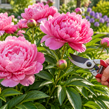 🌸 Pfingstrosen richtig schneiden: Diese Fehler können die nächste Blüte kosten